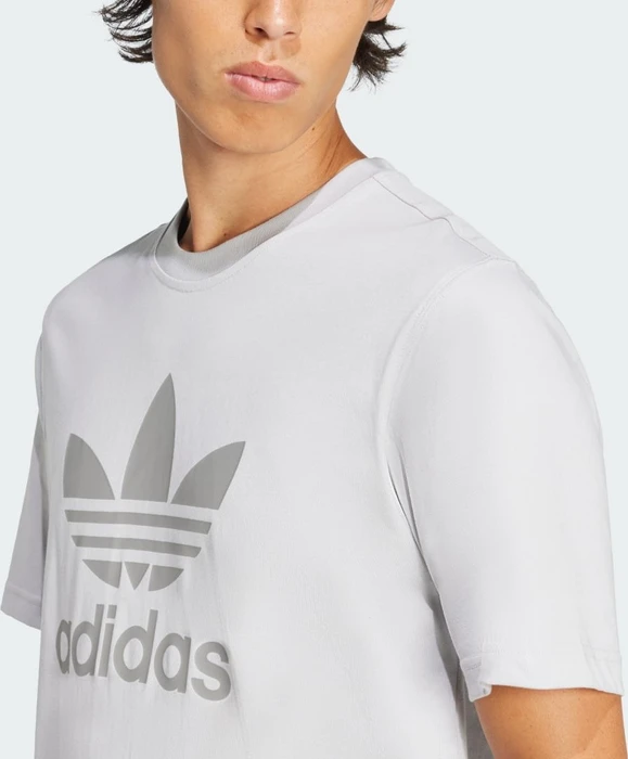 adidas Adicolor Trefoil T-Shirt kurzarm grey two (Herren)