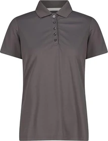 CMP Einfarbiges Pique Poloshirt kurzarm terra (Damen)
