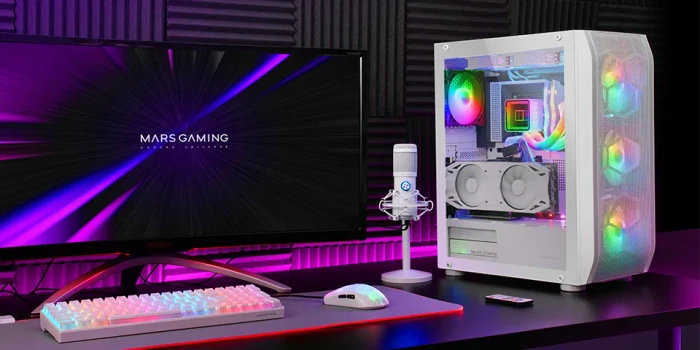 Mars Gaming MC-KX, schwarz, Glasfenster