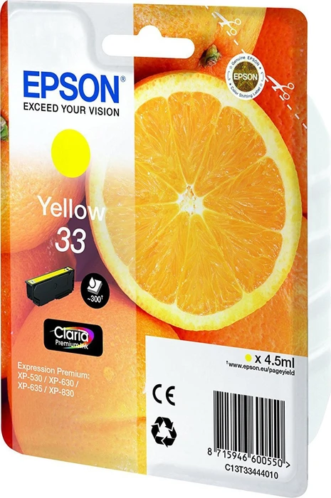 Epson Tinte 33 gelb