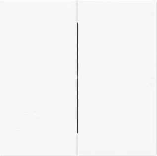 Busch-Jaeger Busch-art linear Wippe 2-fach, studioweiß