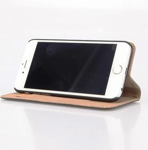 Emporia Book Sytle Case Schafleder für Apple iPhone 7 schwarz