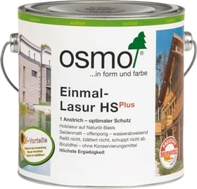 Osmo Einmal-Lasur HS Plus 9211 außen fichte-weiß, 750ml