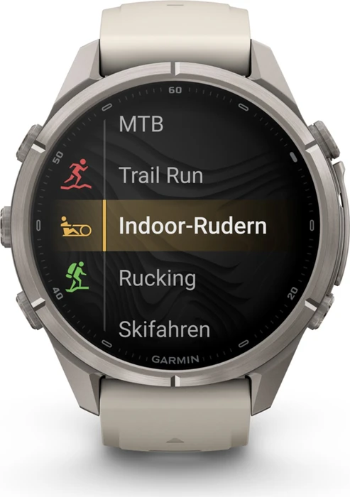 Garmin Fenix 9 Pro inReach 43mm titanium/fog grey-dark sandstone