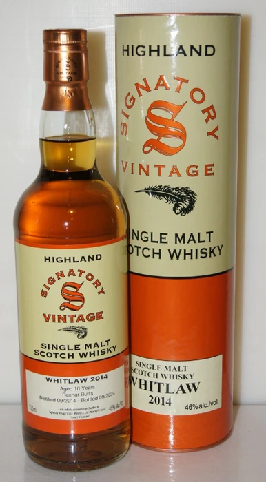 Signatory Vintage The Un-Chillfiltered Collection Whitlaw 2014 700ml