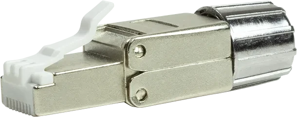 LogiLink RJ-45 Cat8.1 Modularstecker, feldkonfektionierbar, Metall