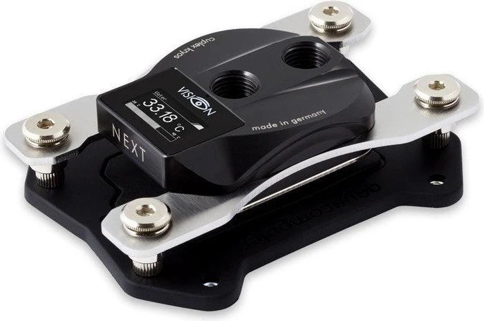 Aqua Computer cuplex kryos NEXT mit VISION AM3/AM3+/FM2+/FM2, Silber Acetal