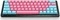 Mountain Mineral Keycap Set, Kunststoff (PBT) Double-Shot, blau/rosa, 113 Tasten (104+9), ANSI-US Vorschaubild