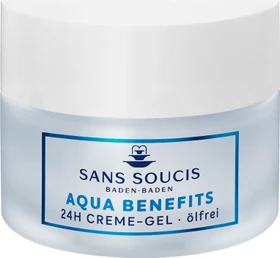 Sans Soucis Aqua Benefits 24h Feuchtigkeits-Creme-Gel, 50ml