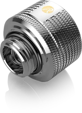 Raijintek Pelias D161806 Fitting G1/4" 16mm, silber, 6er-Pack
