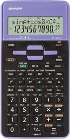 Sharp EL-531TH, schwarz/violett