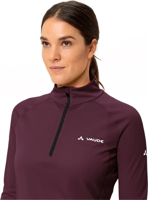 Vaude Larice II Funktionsshirt langarm cassis uni (Damen)