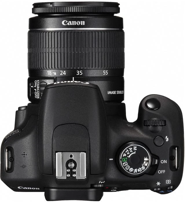 Canon EOS 1200D mit Objektiv EF-S 18-55mm 3.5-5.6 IS II