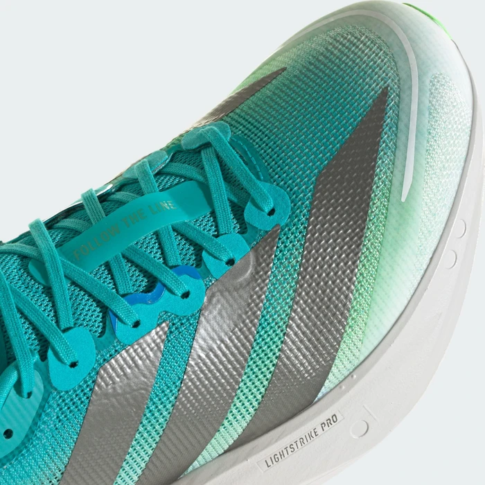 adidas Adizero Boston 13 hi-res aqua/iron metallic/grey one (Herren)