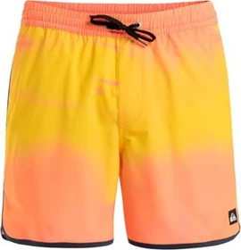 Quiksilver Surfsilk Scallop 16" Badeshorts fiery coral/bloomfade (Herren)