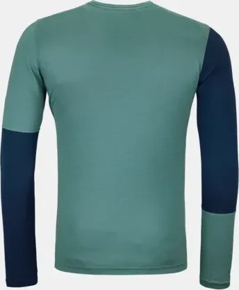 Ortovox 185 Rock'N'Wool Funktionsshirt langarm arctic grey (Herren)