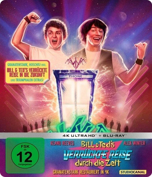Bill & Ted's verrückte Reise durch die Zeit (Special Editions) (4K Ultra HD)