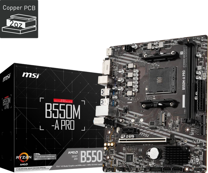 MSI B550M-A Pro (AMD AM4)