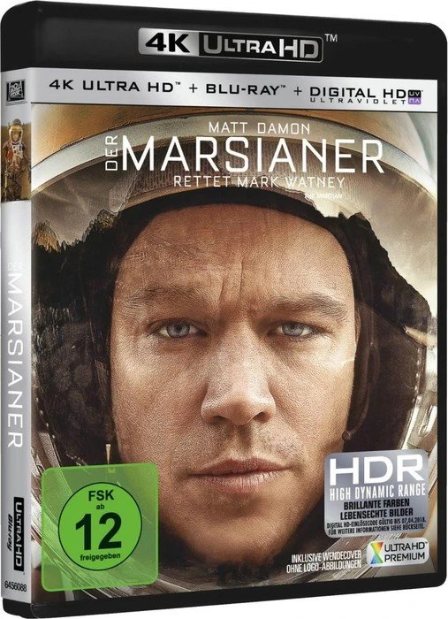Der Marsianer - Rettet Mark Watney (4K Ultra HD)