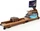 Sportstech AquaElite Pro Rudergerät dunkelbraun