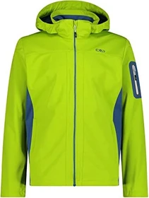 CMP Light Softshell Funktionsjacke lime green/dusty blue (Herren)