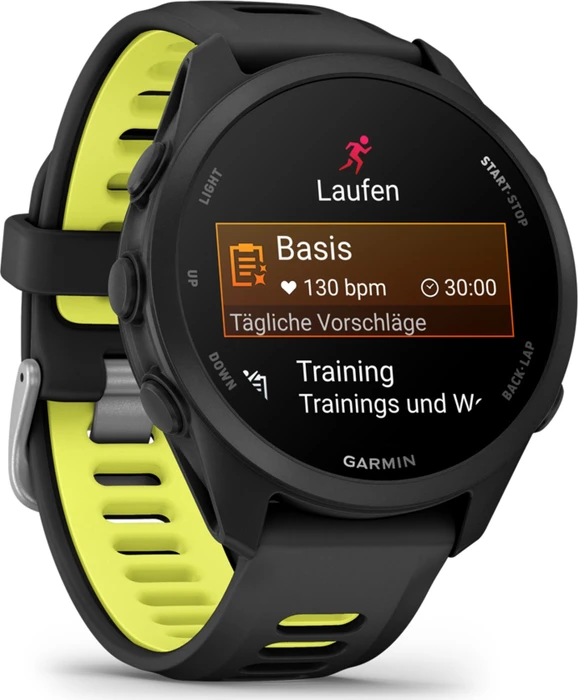 Garmin Forerunner 170 black/black-amp yellow