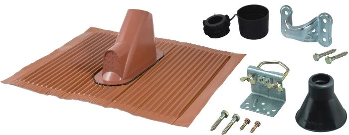 Kathrein ZTS 60RO Mast Montageset rot