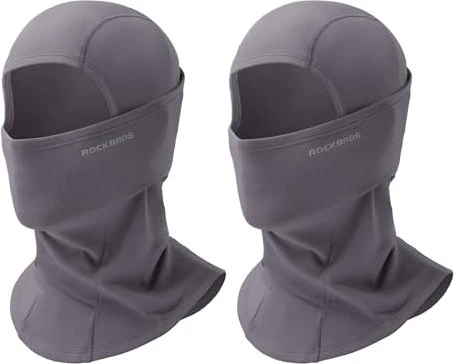 Rockbros Balaclava Sturmhaube zementgrau