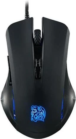 Tt esports Commander Gaming Gear Combo, LEDs blau, USB, DE