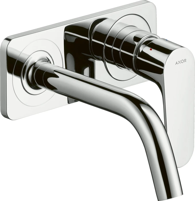 Hansgrohe Axor Citterio M Waschbeckenarmatur mit Platte 167mm chrom