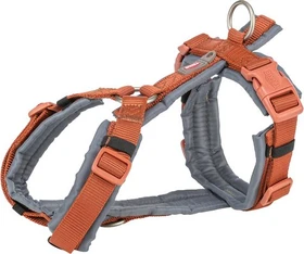 Trixie Premium Trekking Geschirr, S, Rost/Grafit