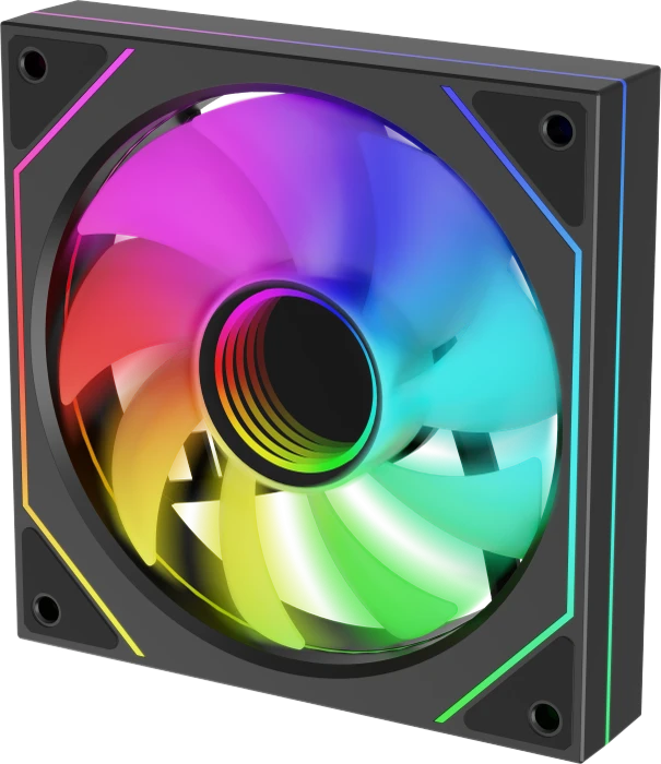 Xilence Gaming Series XF076 ARGB, schwarz, 120mm