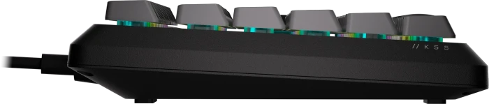 Corsair Gaming K55 CORE RGB, grau, USB, DE