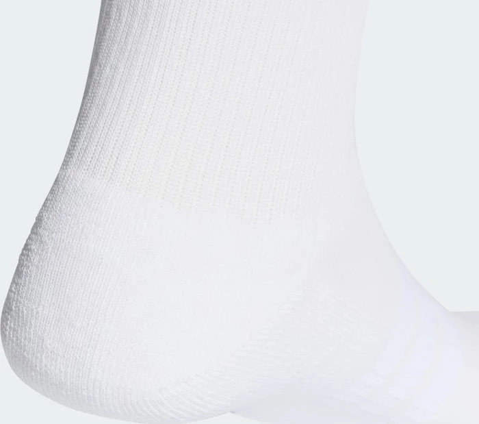 adidas Cushioned Crew Socken white/light grey heather/medium grey heather/dark grey heather, 6 Paare