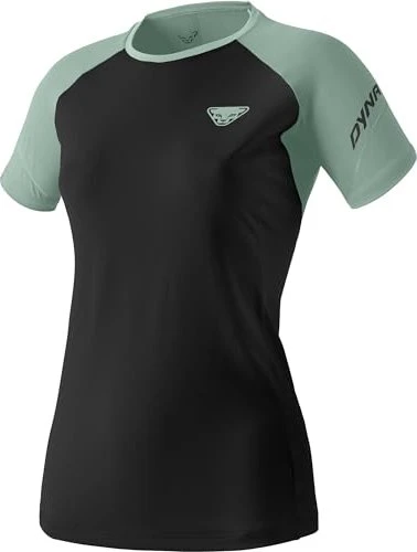 Dynafit Alpine Pro Laufshirt kurzarm black out/jadelite (Damen)