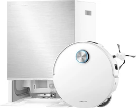 Dreame X60 Pro Ultra Matrix Saug-/Wischroboter weiß inkl. Absaug-/Reinigungsstation