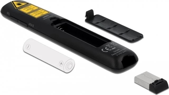 DeLOCK Laser Presenter schwarz, USB-A