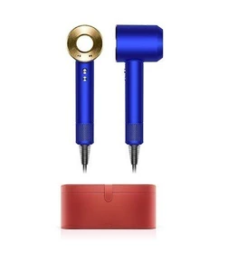 Dyson Supersonic blau/gold