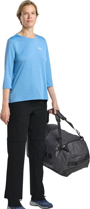 Jack Wolfskin Pico Trail Zip-Off Hose lang schwarz (Damen)