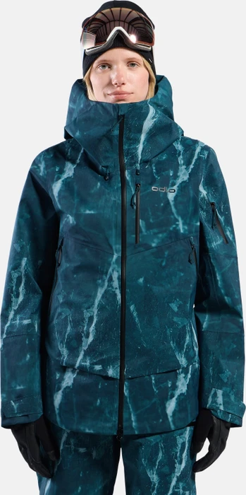 Odlo X-Alp 3L Hardshell Skijacke reflecting pond (Damen)