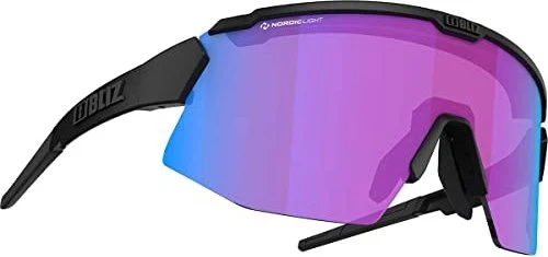 Bliz Breeze Small Nano Nordic Light matt black/nordic light begonia violet w blue multi