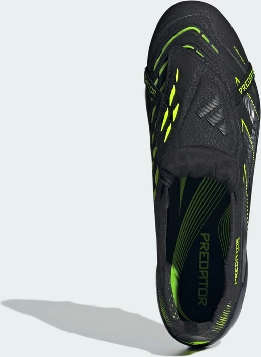 adidas Predator Elite Fold-Over Tongue FG core black/carbon/lucid lemon