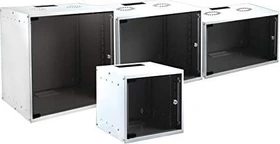 EFB Elektronik Basic Wandgehäuse 12HE, Sicherheitsglastür, IP2X, weiß, 450mm tief