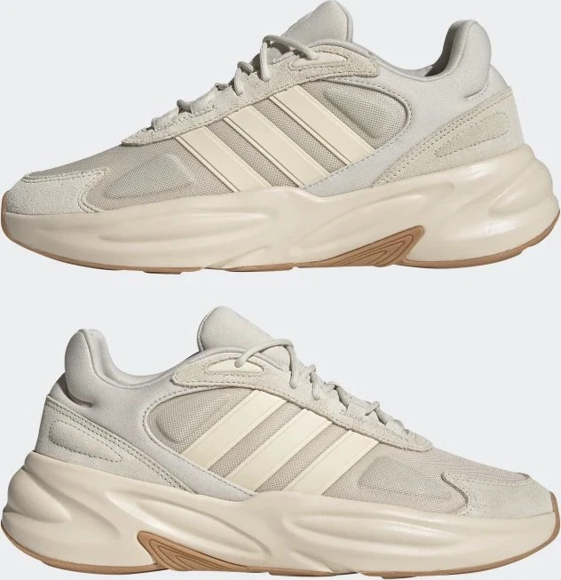 adidas Ozelle Cloudfoam aluminium/wonder white/gum