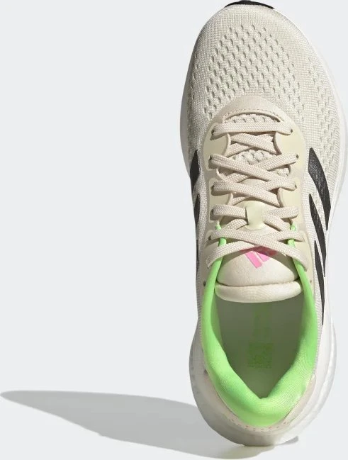 adidas Supernova 2 ecru tint/night metallic/solar green (Damen)
