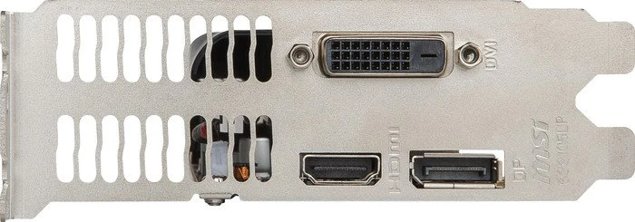 MSI GeForce GTX 1050 Ti 4GT LP, 4GB GDDR5, DVI, HDMI, DP