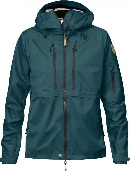 Fjällräven Keb Eco-Shell Funktionsjacke glacier green (Damen)