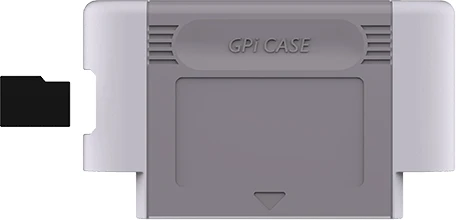 Retroflag GPi CASE für Raspberry Pi Zero/Zero W, Safe Shutdown and Safe Reset, grau