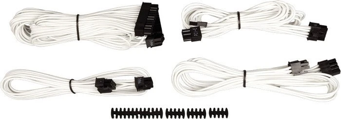 Corsair PSU Cable Kit Type 4 - Starter Package - Gen3, weiß