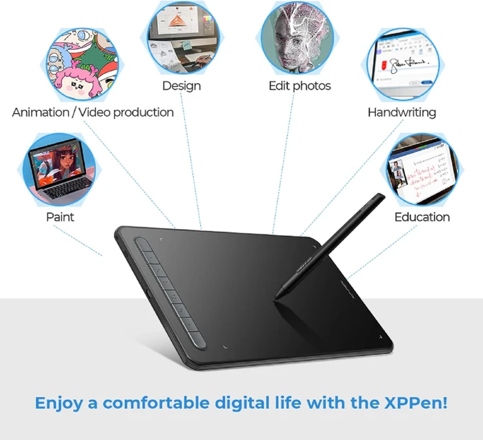 XP-Pen Deco M, schwarz